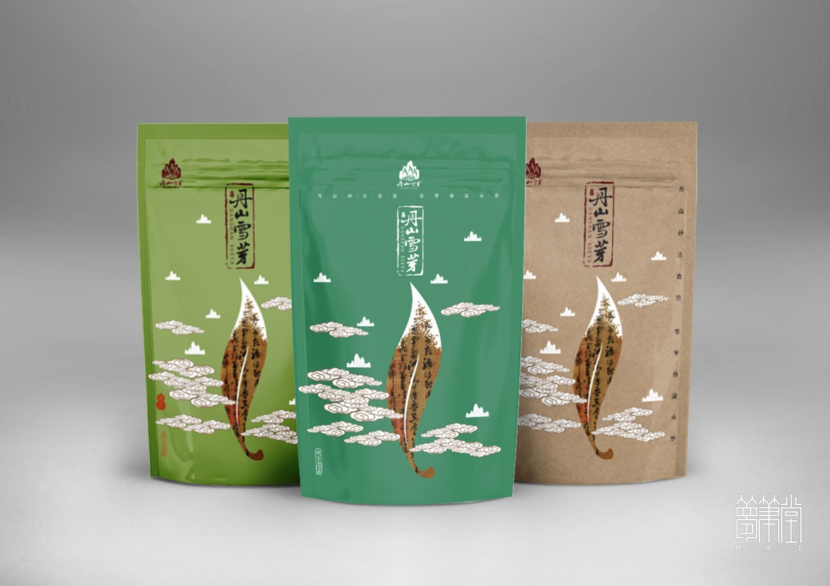 丹山雪芽茶葉LOGO設(shè)計